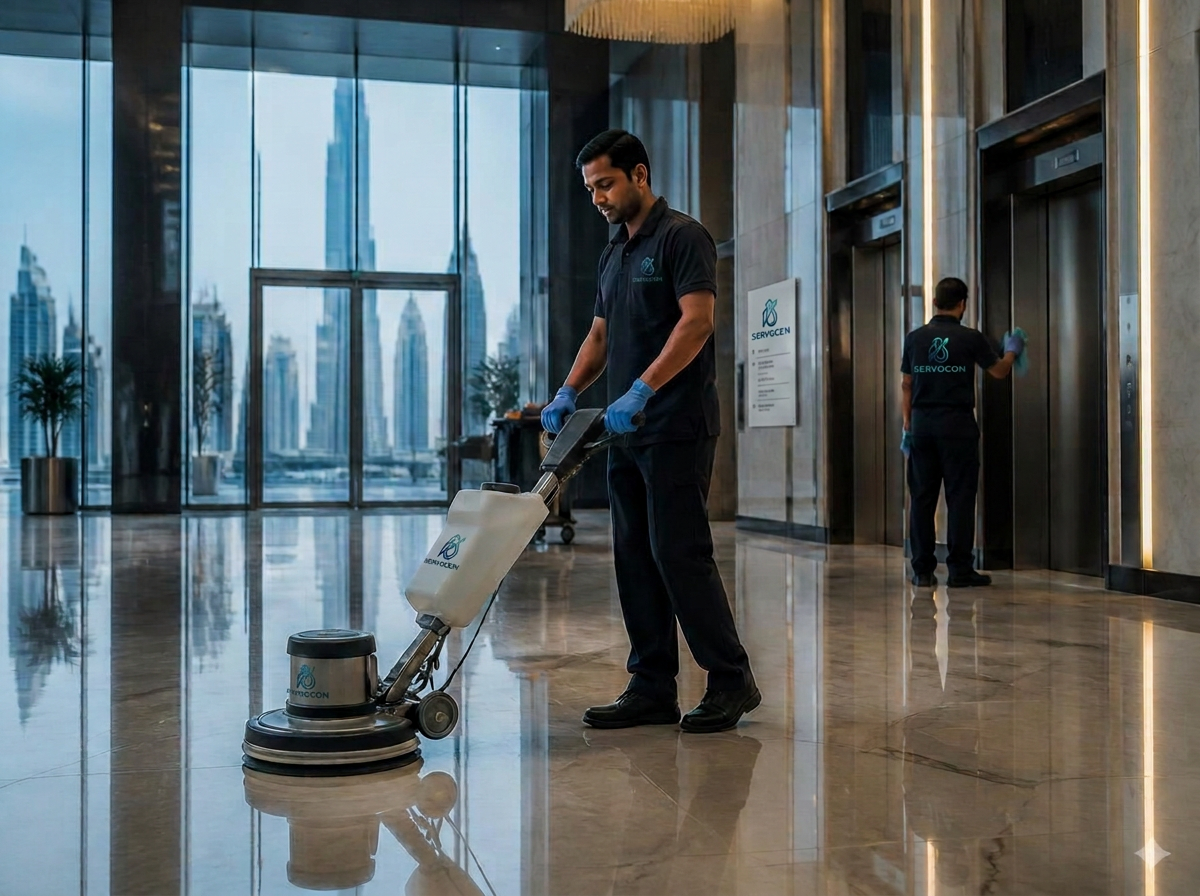Building Cleaning service by SERVOCON
