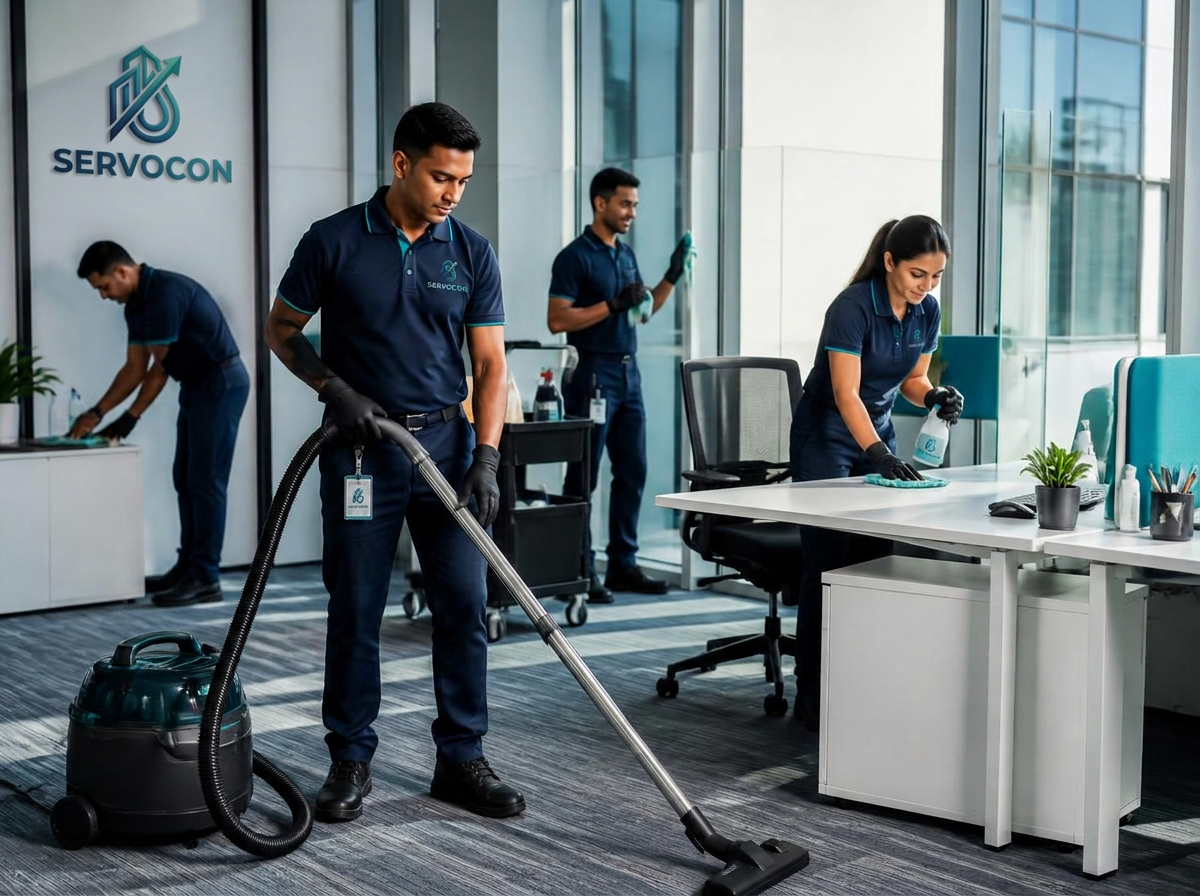 Commercial Cleaning service by SERVOCON
